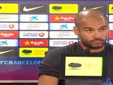 Guardiola no quiere que Cesc se plante y Zubizarreta espera a Alexis pronto
