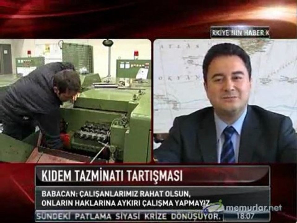 Babacan'dan kıdem tazminatı açıklaması
