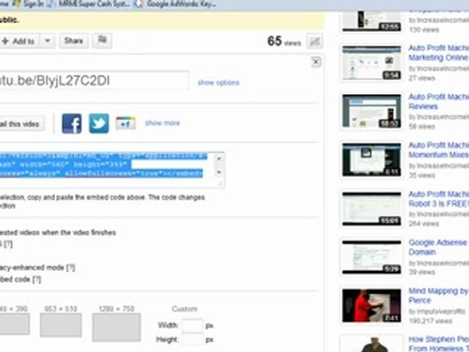 Videoforward.com: How to Put Banners On Video