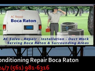 24 Hour AC Repair Boca Raton 561-981-6316