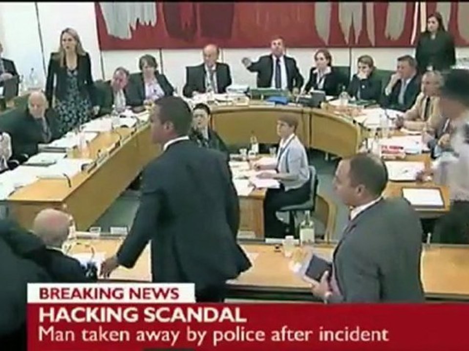 Rupert Murdoch attacked during News of the World hacking hearing