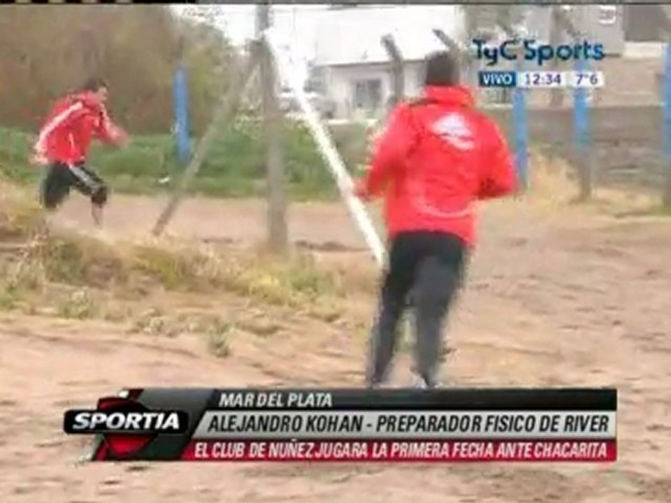 River se pone a punto en Chapadmalal