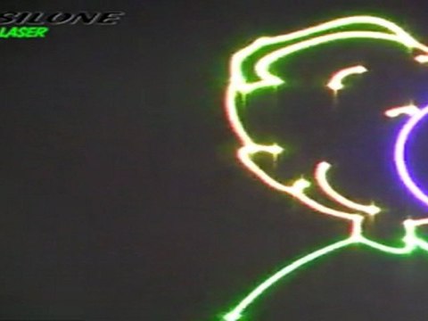 Show graphique Laser RGB 2.7w epsilone laser + Moncha