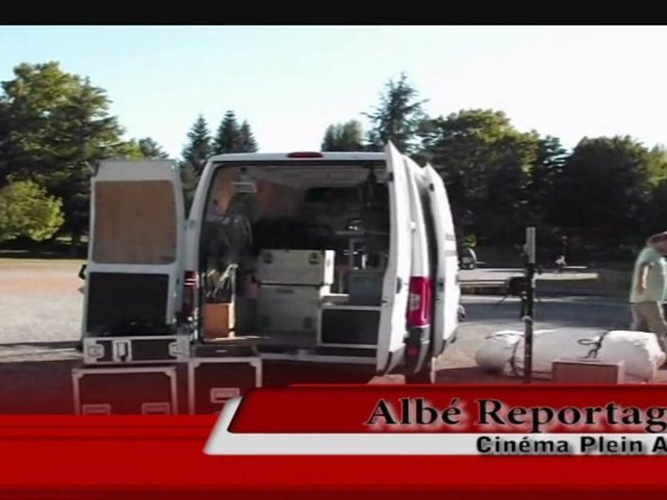 TV Albé - Albé Reportage - La soirée du Cinéma Plein Air !