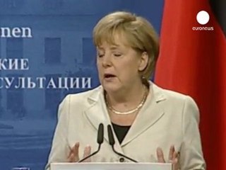 Alman-Rus zirvesi Euro Bölgesi krizinin gölgesinde