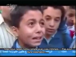 enfant syrien parle avec lucidité sur les sioniste et usa