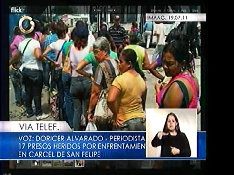 Reclusos muertos en San Felipe