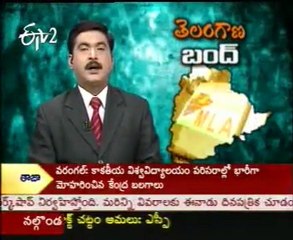 City gears up for Telangana bandh