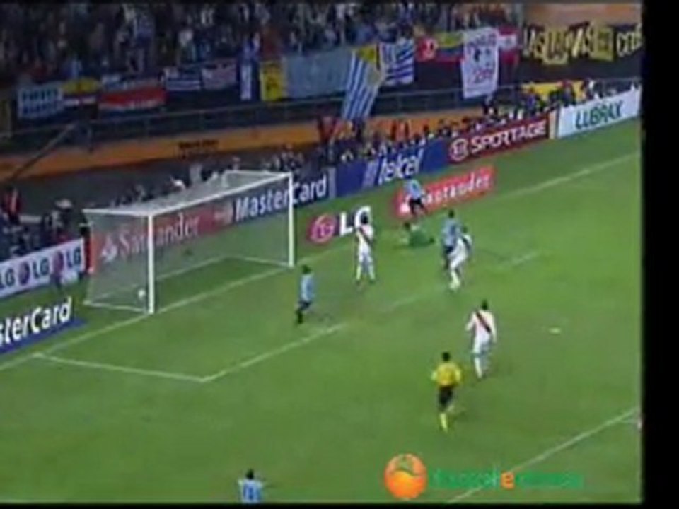 Resumen del partido Uruguay 2 - 0 Perú  Copa Ámerica