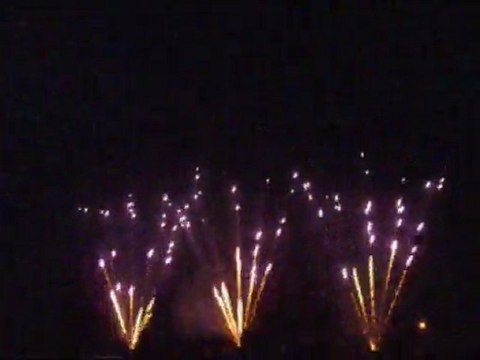 Feu de cloture de la fête St clair - gournay(76)) - 18/07/2011