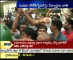 Osmania Students Attack On OU Police Station
