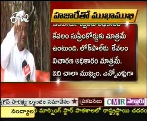 ETV Face to Face Interview With Annahazare