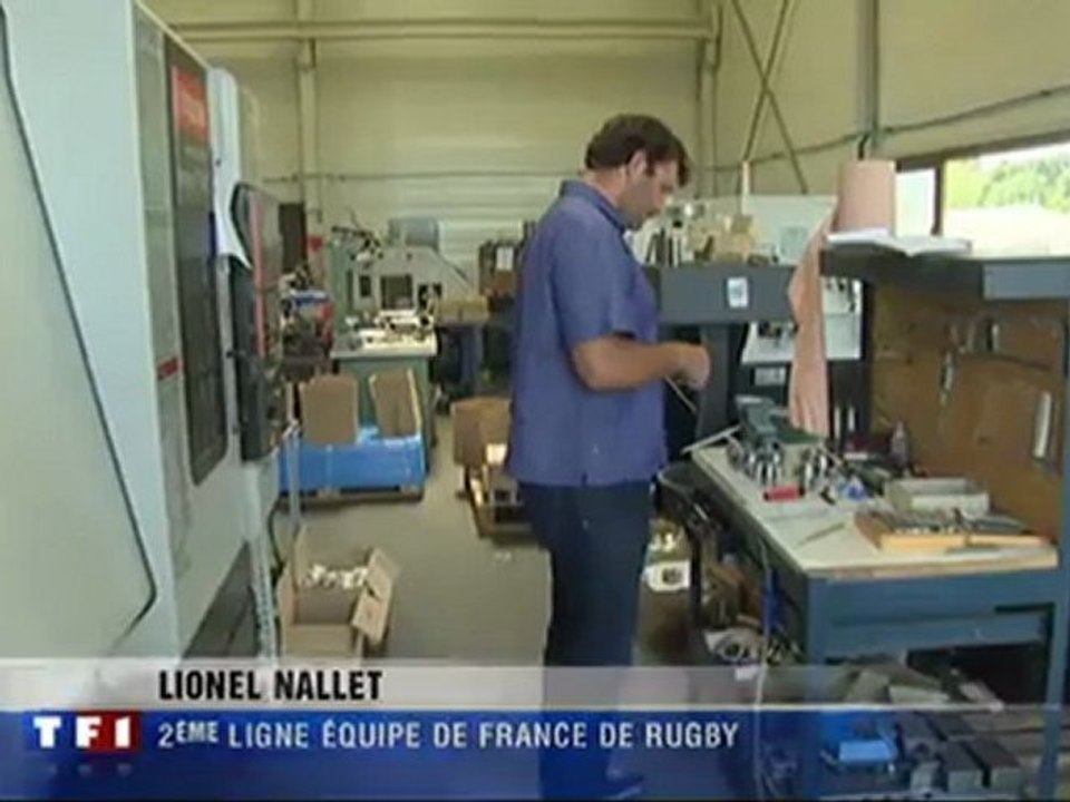 Chabal - Lionel Nallet, rugbyman et mécanicien