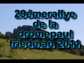 rallye de la drome paul friedman 2011