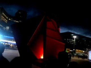 Salsa à la Défense été2011,avec chatswing ,au manège et la sculpture de Calder- Miro