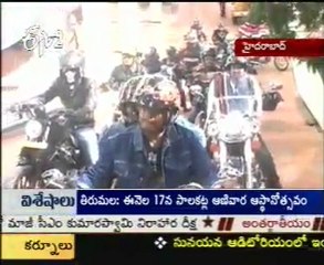Harley Davidson Bykes Road Show In Hyderabad