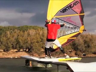 Windsurf Park : innovation freestyle à Leucate avec Julien Taboulet