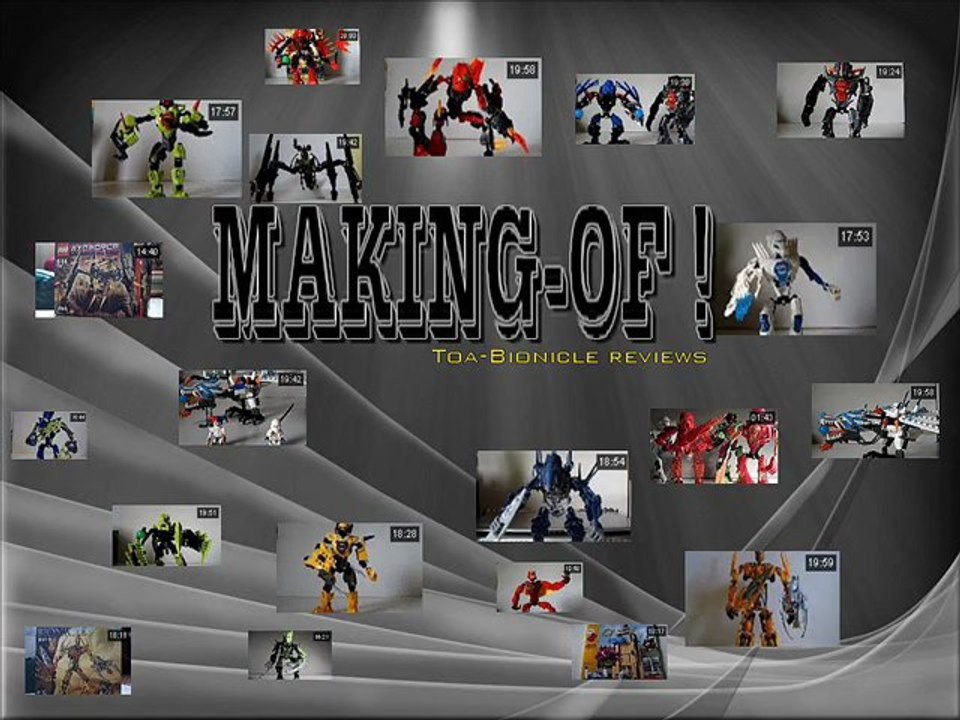 Making-of Toa-Bionicle - Partie1