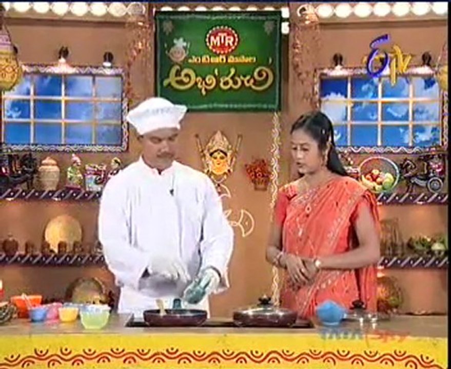 Etv Abhiruchi-Pindi Vantalu,Urinche Vanta,Good food,Sweet Snacks-01