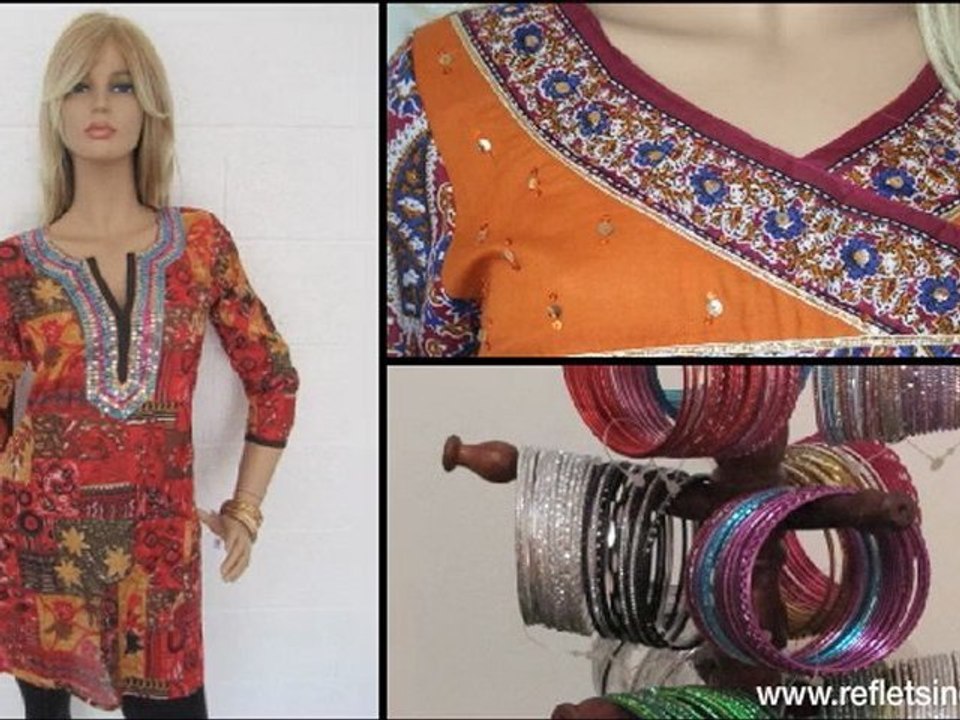 Reflets Indiens : boutique en ligne de vetements indiens et produits venant du continent indien