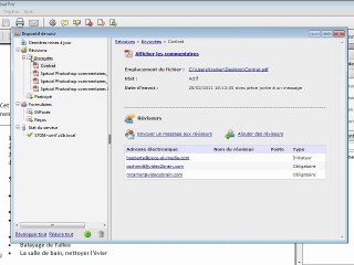 Adobe Acrobat X : Lancer une révision par e-mail
