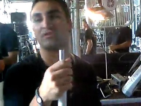 Bon Jovi Backstage Tour Athens 2011 - Led curtain