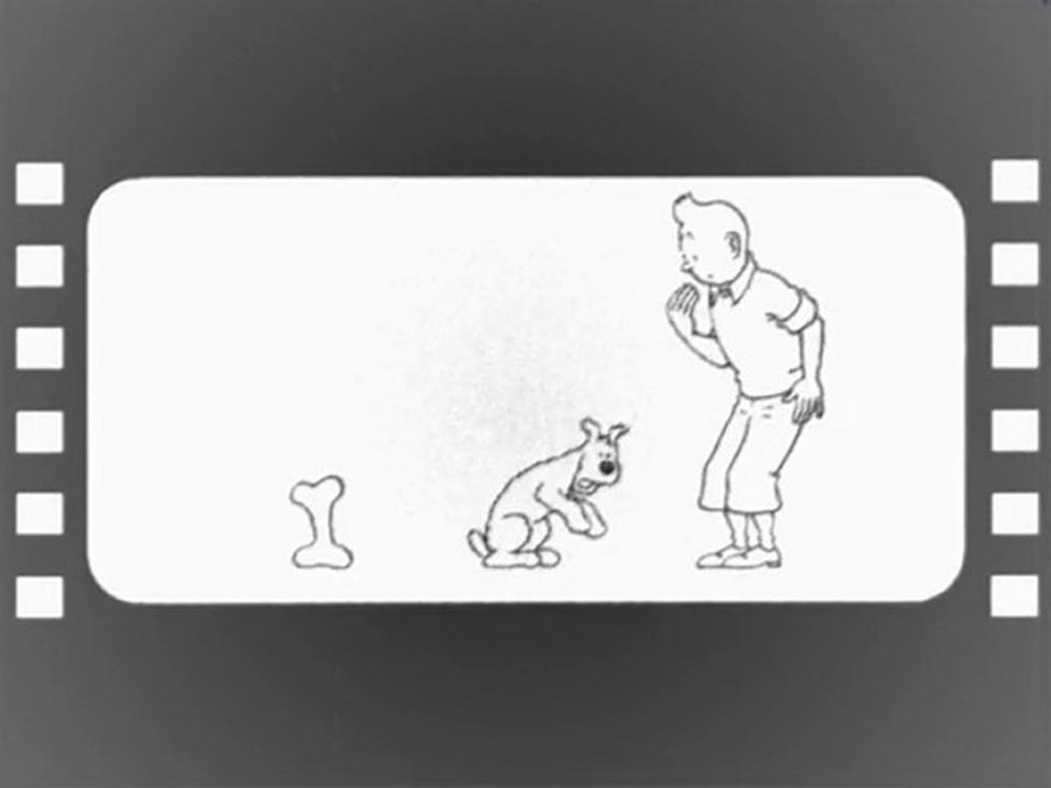un os pour milou - supplément du journal de tintin par Hergé