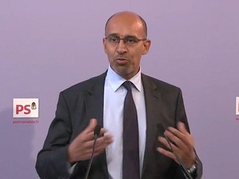 Conférence de presse d'Harlem Désir sur les primaires citoyennes