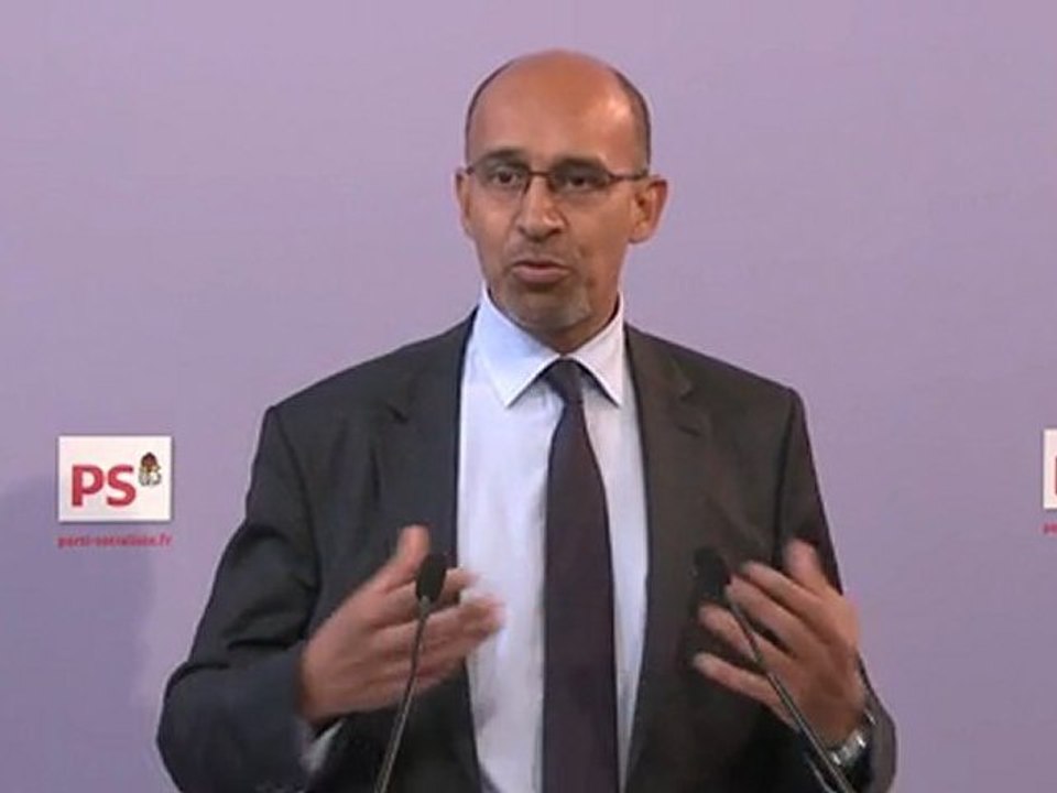 Conférence de presse d'Harlem Désir sur les primaires citoyennes