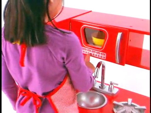wonder-toy.com Czerwona Kuchnia retro Kidkraft