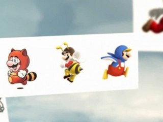 Super Mario 3DS Power Up Suits