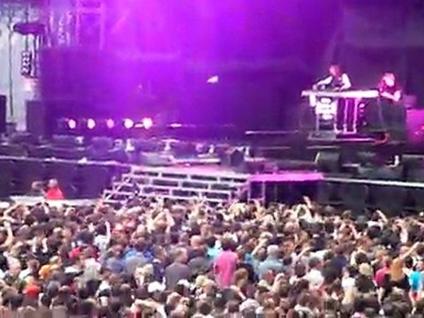David Guetta, 1er partie des Black Eyed peas SDF 22 juin 2011