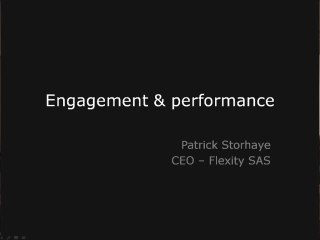 Engagement et performance