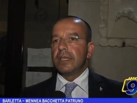 Barletta | Mennea bacchetta Patruno