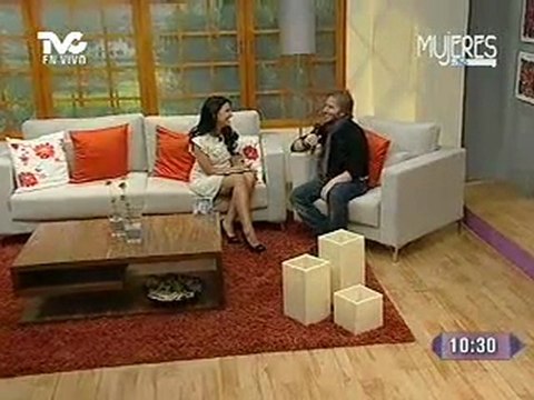 Entrevista con Noel dentro de la Programación de TVC Mujeres