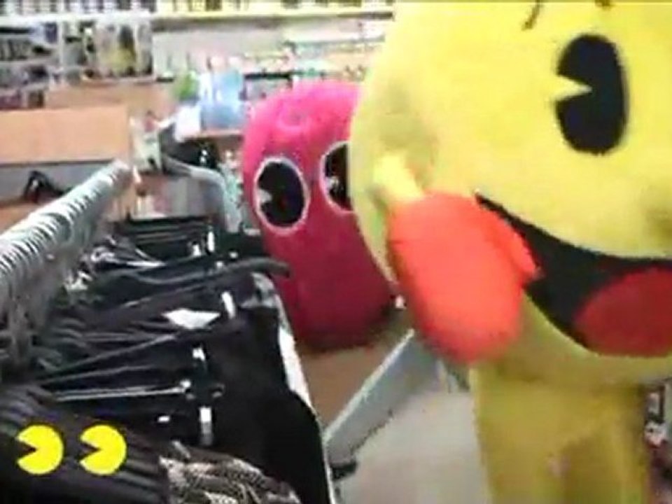 Real-Life Pac Man Terrorizes People