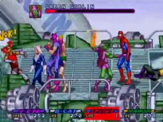 Spiderman The Arcade Game - 4 players Playthrough 3-8