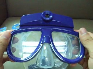 Underwater Scuba Mask Camera - 4GB Internal Memory