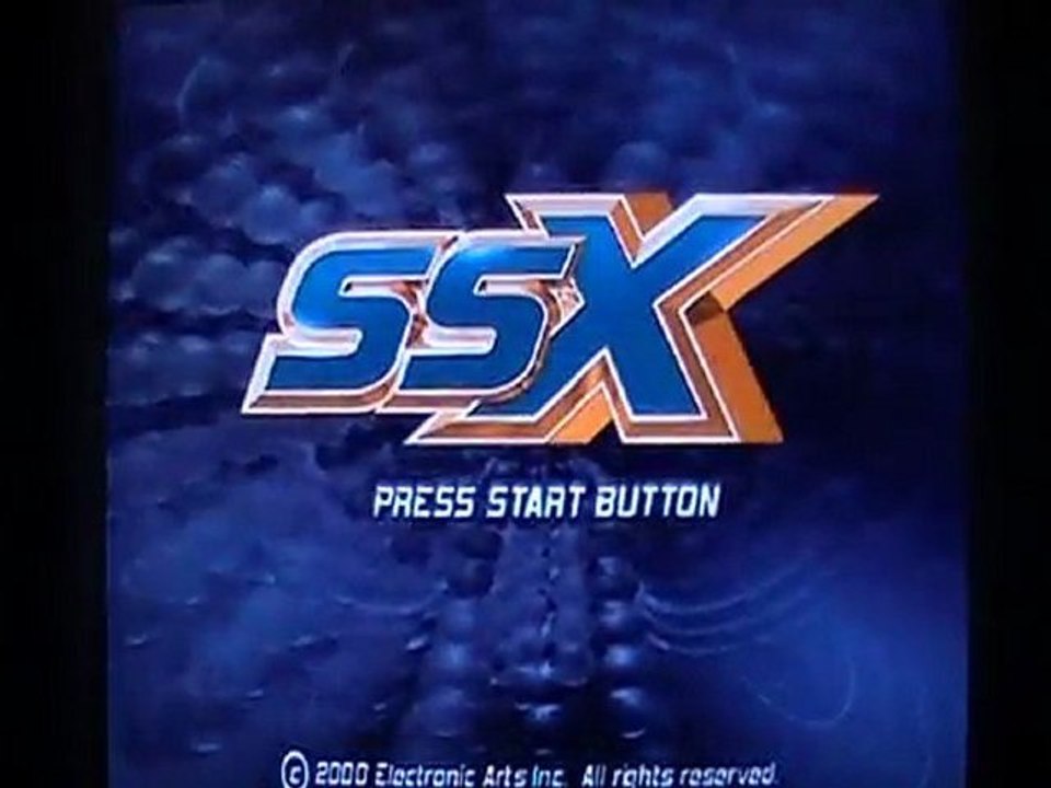 First Level - Test - SSX - Playstation 2
