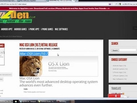 Mac OSX Lion [10.7] Retail Release Full download Free [MEDIAFIRE]