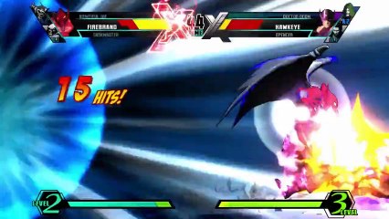 Ultimate Marvel vs Capcom 3 - Firebrand vs Hawkeye