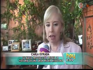 Carla Estrada descarta a Eduardo Yez  Hoy
