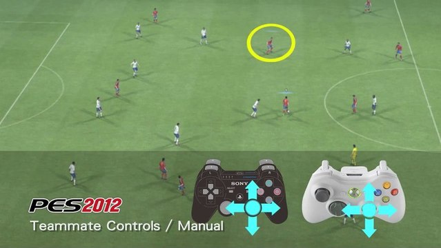 PES 2012 - Teammate Controls - Manual