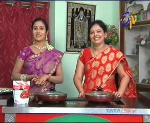 Etv Abhiruchi-Pindi Vantalu,Urinche Vanta,Good food,Sweet Snacks-03