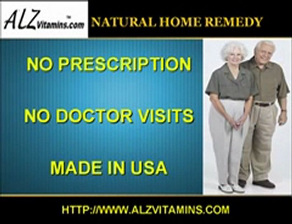 Natural Memory/Brain Supplement for Alzheimers symptoms.