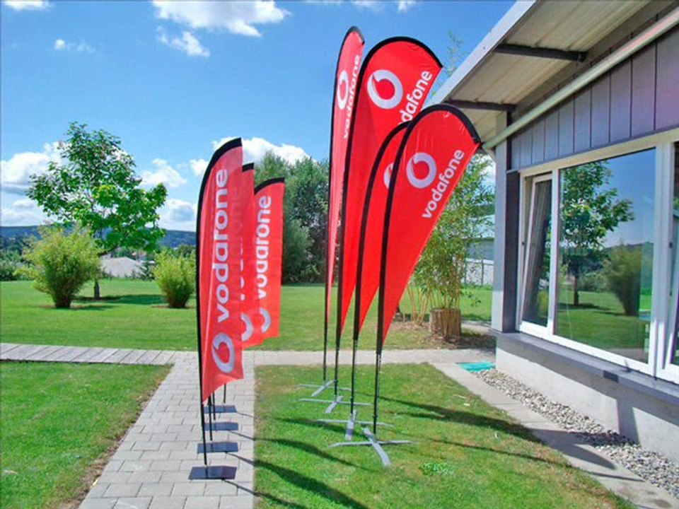 Evolution Beachflags und Werbedisplays