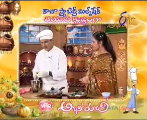Etv Abhiruchi-Pindi Vantalu,Urinche Vanta,Good food,Sweet Snacks-02