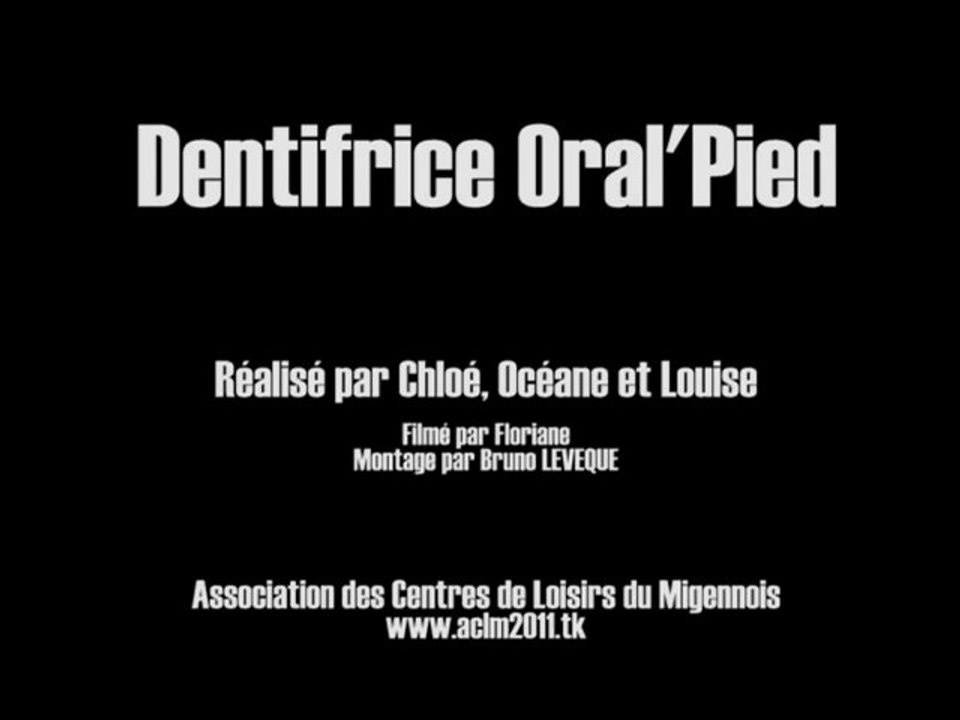 Publicité Oral'Pied