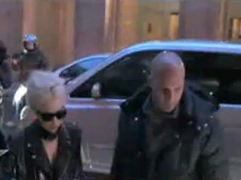 Lady Gaga offends Handicapped by performing on a Wheelchair