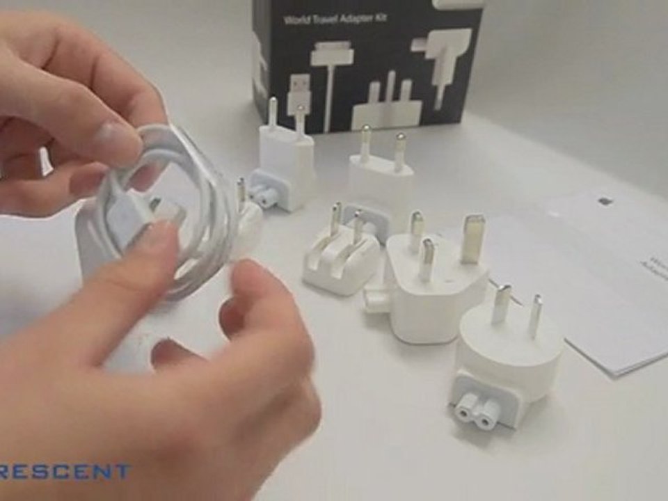 Genuine Apple World Travel Adaptor Kit for iPhone & iPod
